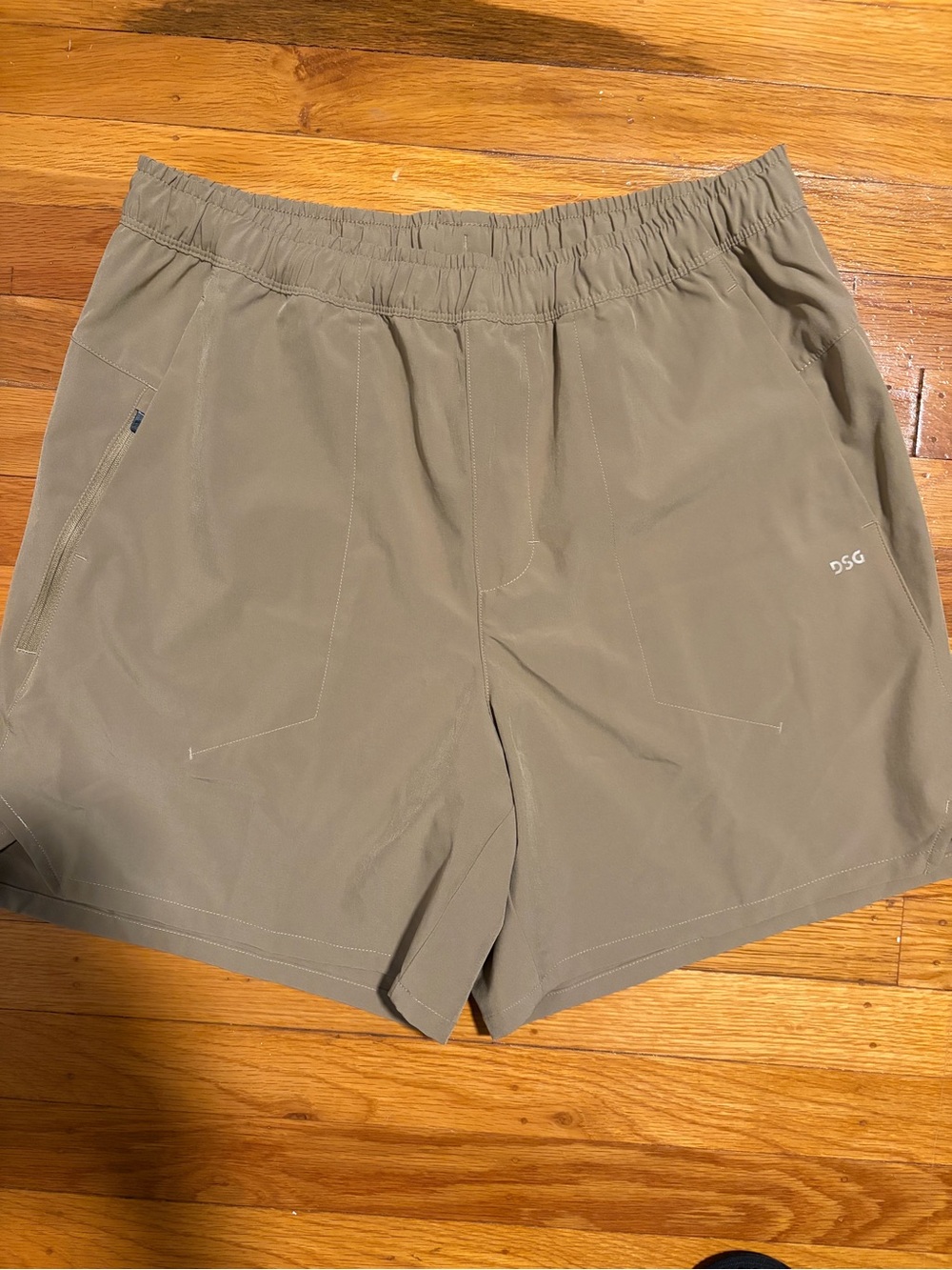 DSG Men's Athletic Shorts in Olive Taupe